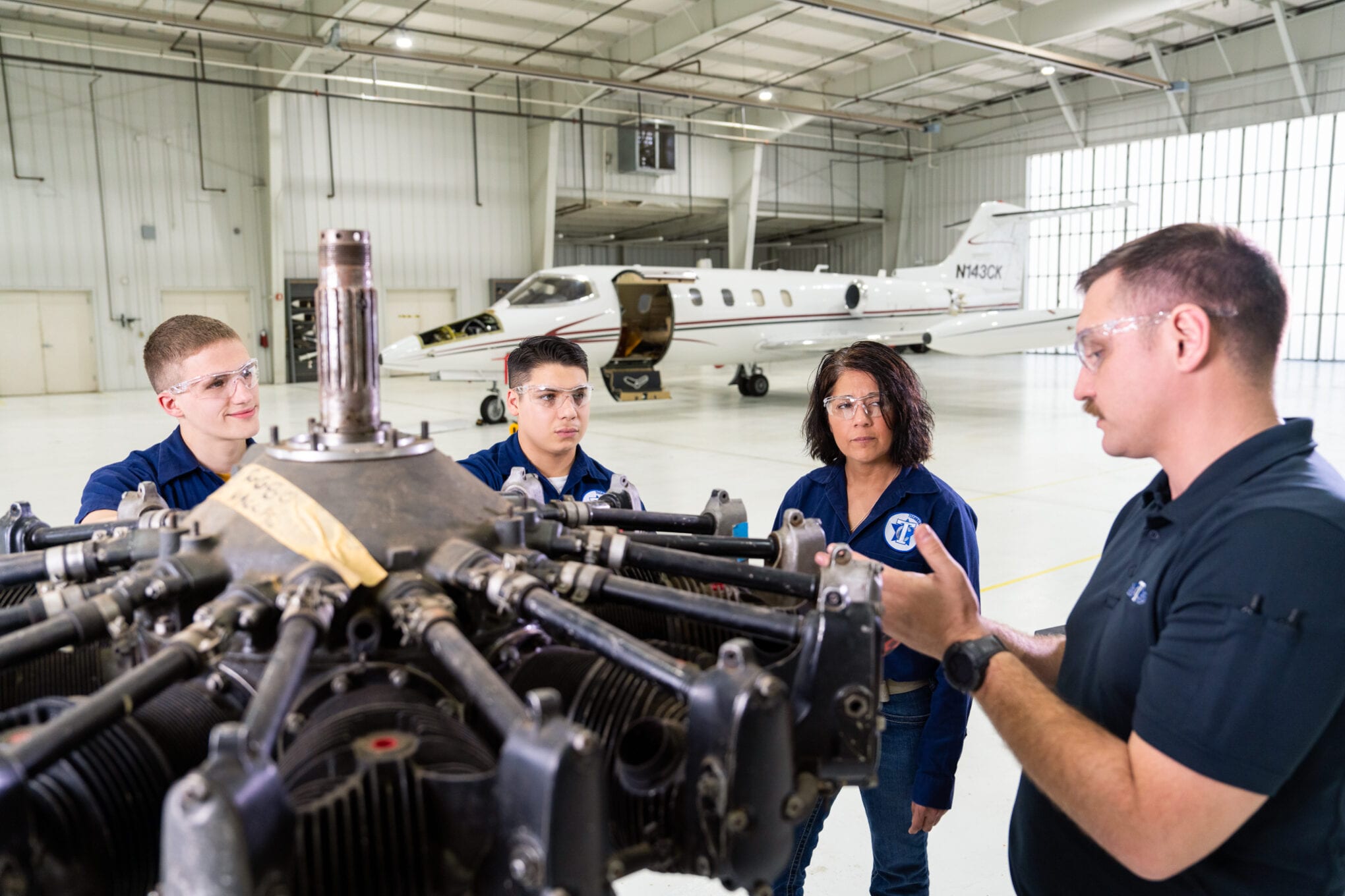 Watch a video about the aircraft mechanic school at Texarkana College – explore hands-on training and career paths in aviation maintenance.